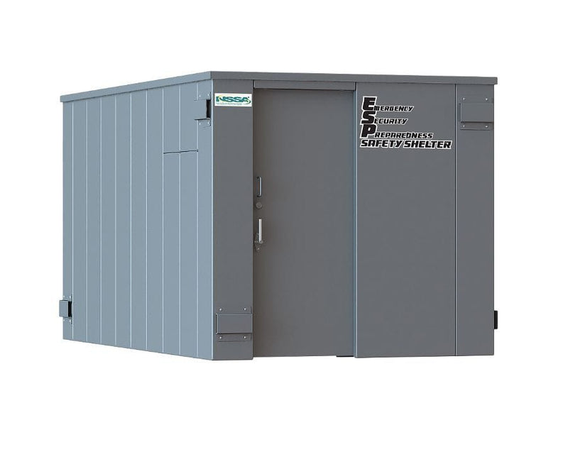 Swisher ESP Safety Shelter – 25-Person Private / 15-Person Business Capacity 