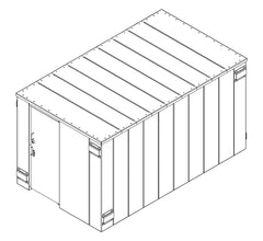 Swisher ESP Safety Shelter – 25-Person Private / 15-Person Business Capacity