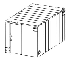Swisher ESP Safety Shelter – 25-Person Private / 15-Person Business Capacity