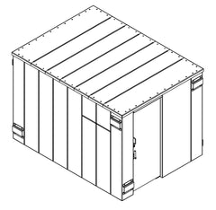 Swisher ESP Safety Shelter – 20-Person Private / 12-Person Business Capacity