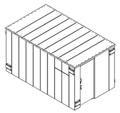 Swisher ESP Safety Shelter – 25-Person Private / 15-Person Business Capacity