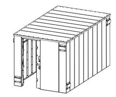 Swisher ESP Safety Shelter – 25-Person Private / 15-Person Business Capacity