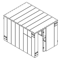 Swisher ESP Safety Shelter – 20-Person Private / 12-Person Business Capacity