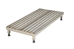 Vestil Low Profile Stainless Steel Adjustable Height Work-Mate Stands