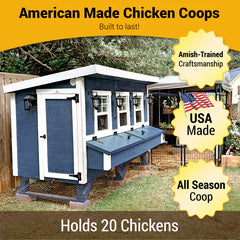 OverEZ Chicken Coop XL Chicken Coop - Up to 20 Chickens