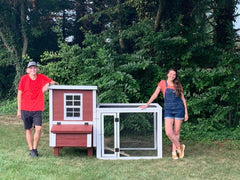 OverEZ Chicken Coop In A Box - Up to 5 Chickens
