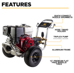 BE Pressure Washer B4213HGS
