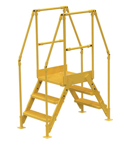 Vestil Steel Cross-Over Ladders