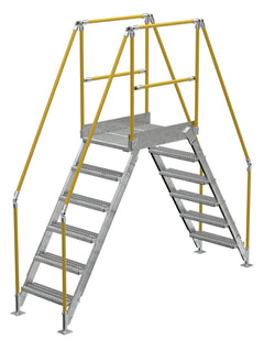 Vestil Galvanized Cross-Over Ladders