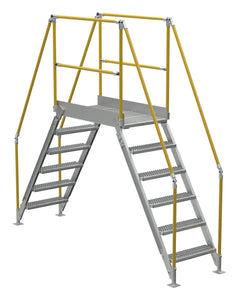 Vestil Aluminum Cross-Over Ladders