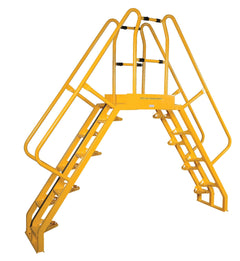 Vestil Alternating Step Cross-Over Ladders