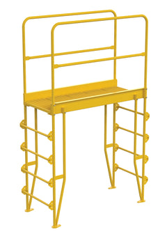 Vestil Vertical Leg Cross-Over Ladders