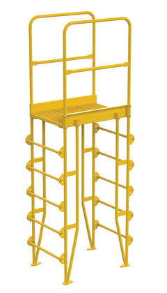 Vestil Vertical Leg Cross-Over Ladders