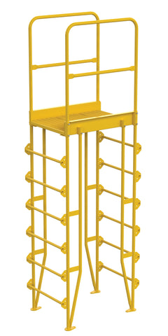 Vestil Vertical Leg Cross-Over Ladders