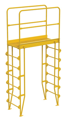 Vestil Vertical Leg Cross-Over Ladders