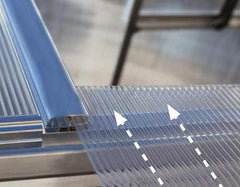 Palram - Canopia | Bella Greenhouse 8 Ft Wide - Silver With 6mm Twin-wall Polycarbonate Glazing