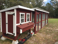 OverEZ Chicken Coop Large Chicken Coop - Up to 15 Chickens