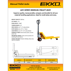 EKKO Pallet Jack A25
