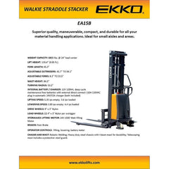 EKKO Stacker EA15B