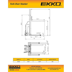 EKKO Stacker EA15C