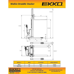 EKKO Stacker EB12E