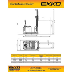 EKKO Stacker EK14