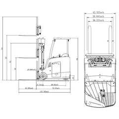 EKKO Forklift EK18RF-Li