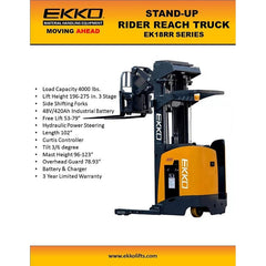EKKO Reach Truck EK18RR