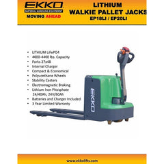 EKKO Pallet Jack EP18LI