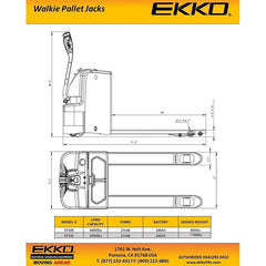 EKKO Pallet Jack EP20E