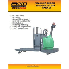 EKKO Pallet Jack EP30A-LI