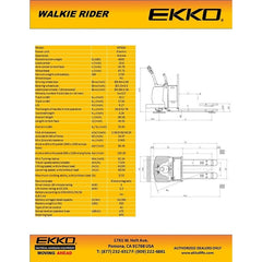 EKKO Pallet Jack EP30A