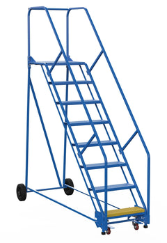 Vestil 8 Step Rolling Warehouse Ladders