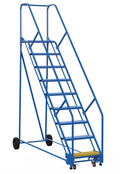 Vestil 9 Step Rolling Warehouse Ladders