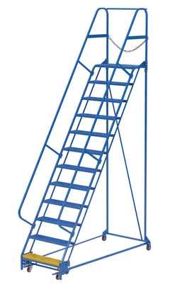 Vestil Standard Slope Ladders With 30 In. Wide Top Step