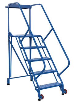 Vestil Tip-N-Roll Mobile Straddle Ladders