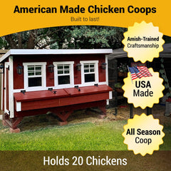 OverEZ Chicken Coop XL Chicken Coop - Up to 20 Chickens