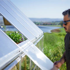 Palram - Canopia | Balance Greenhouse Kit With Clear 0.8mm Polycarbonate Glazing