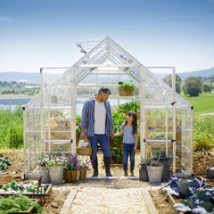 Palram - Canopia | Balance Greenhouse Kit With Clear 0.8mm Polycarbonate Glazing