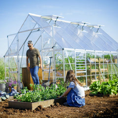 Palram - Canopia | Balance Greenhouse Kit With Clear 0.8mm Polycarbonate Glazing