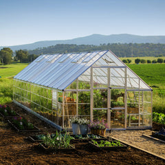 Palram - Canopia | Balance Greenhouse Kit With Clear 0.8mm Polycarbonate Glazing