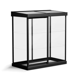 Palram - Canopia | Ivy 4x2 ft. Mini Greenhouse Kit - Black Frame with Clear Polycarbonate Glazing - JUNE PROMOTION