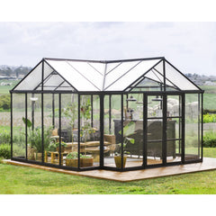 Palram - Canopia | 12x15 Ft Triomphe Chalet Greenhouse
