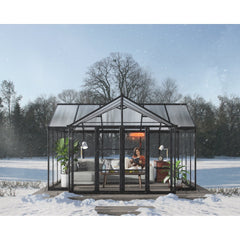 Palram - Canopia | 12x15 Ft Triomphe Chalet Greenhouse