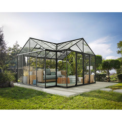 Palram - Canopia | 12x15 Ft Triomphe Chalet Greenhouse