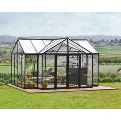 Palram - Canopia | 12x15 Ft Triomphe Chalet Greenhouse