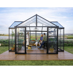 Palram - Canopia | 12x15 Ft Triomphe Chalet Greenhouse