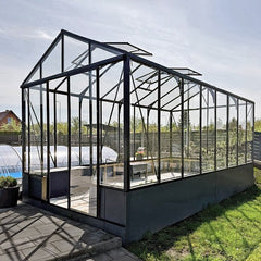 Bloom Cabin Aluminum - Greenhouse on Wall