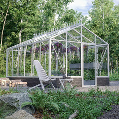 Bloom Cabin Aluminum - Greenhouse on Wall