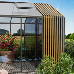 Bloom Cabin Aluminum - Limited Edition Greenhouse with Built-In Storage